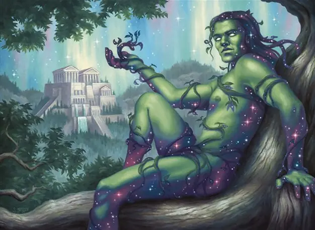 Art detail — Dryad of the Ilysian Grove
