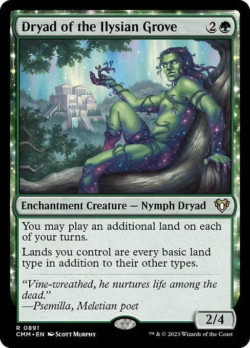 Dryad of the Ilysian Grove — Commander Masters