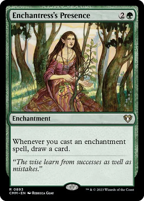 Enchantress's Presence — Commander Masters