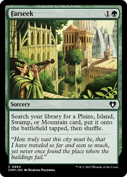 Farseek — Commander Masters