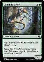 Gemhide Sliver — Commander Masters