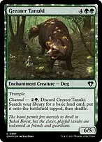 Greater Tanuki — Commander Masters
