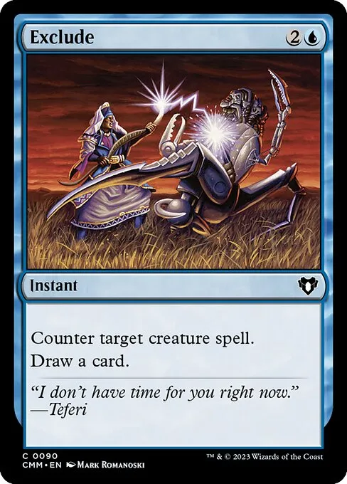 Exclude — Commander Masters