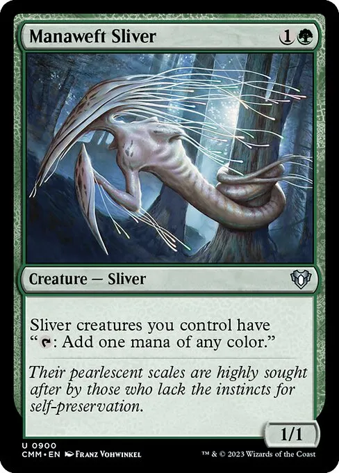 Manaweft Sliver — Commander Masters