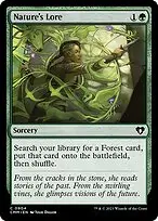Nature's Lore — Commander Masters
