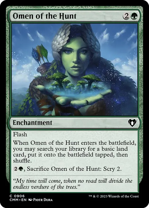 Omen of the Hunt — Commander Masters
