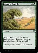 Rampant Growth — Commander Masters