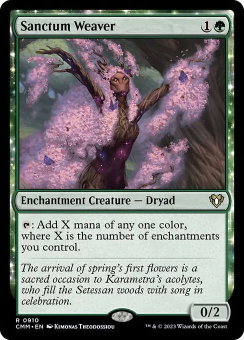 Sanctum Weaver — Commander Masters