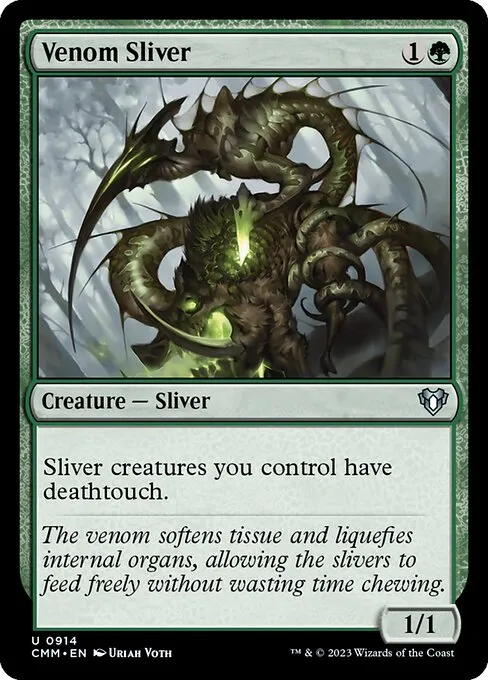 Venom Sliver — Commander Masters