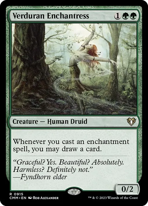 Verduran Enchantress — Commander Masters