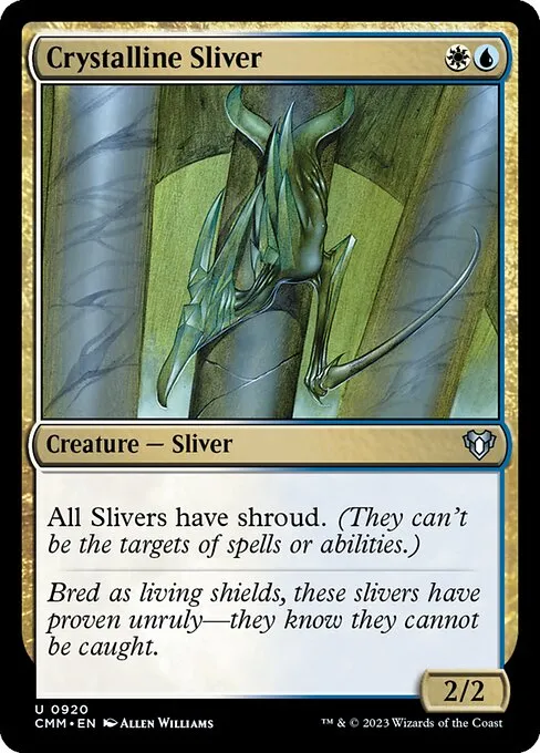 Crystalline Sliver — Commander Masters