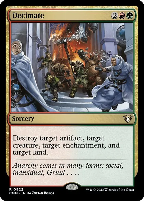 Decimate — Commander Masters