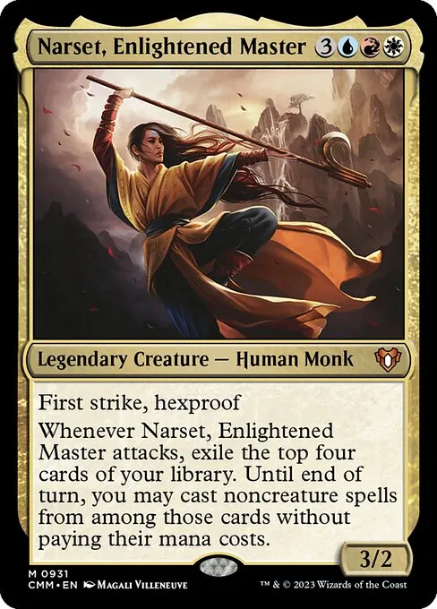 Narset, Enlightened Master — Commander Masters