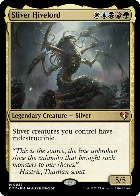 Sliver Hivelord — Commander Masters