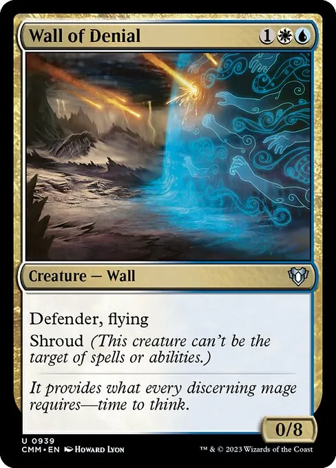 Wall of Denial — Commander Masters
