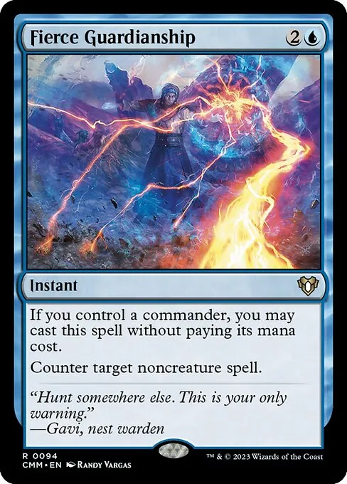 Fierce Guardianship — Commander Masters