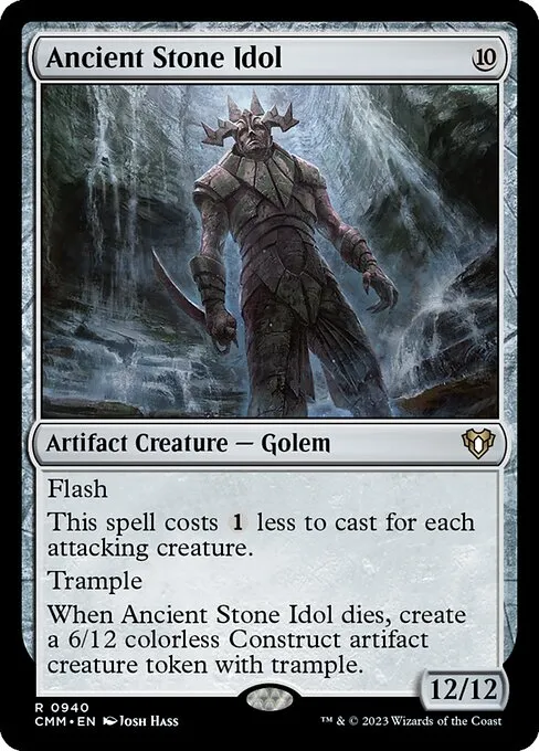 Ancient Stone Idol — Commander Masters