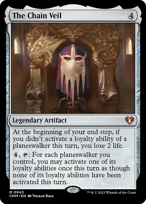 The Chain Veil — Commander Masters
