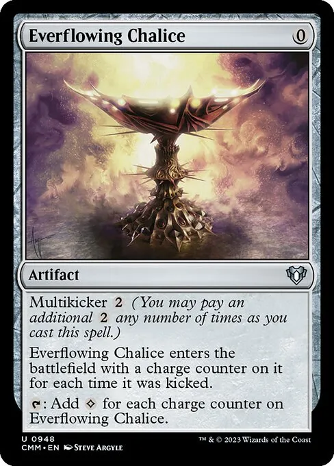 Everflowing Chalice — Commander Masters