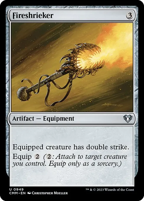 Fireshrieker — Commander Masters