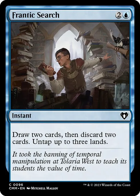 Frantic Search — Commander Masters