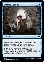 Frantic Search — Commander Masters
