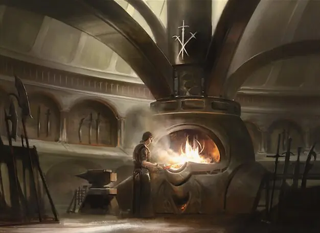 Art detail — Mystic Forge