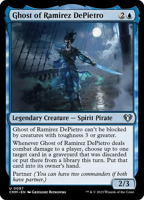 Ghost of Ramirez DePietro — Commander Masters