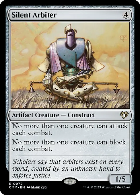 Silent Arbiter — Commander Masters