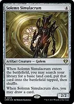 Solemn Simulacrum — Commander Masters