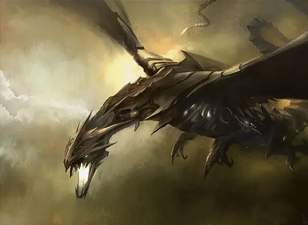 Art detail — Steel Hellkite