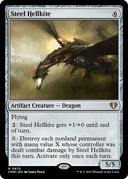 Steel Hellkite — Commander Masters