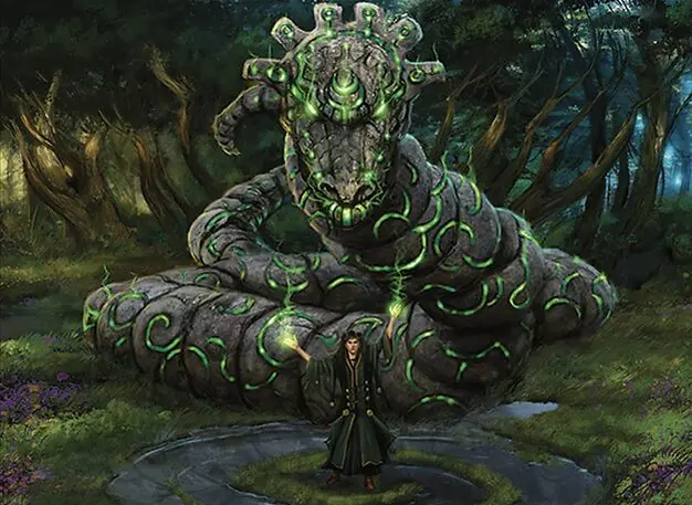 Art detail — Stonecoil Serpent
