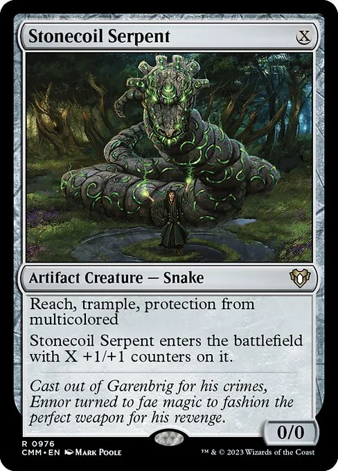 Stonecoil Serpent — Commander Masters