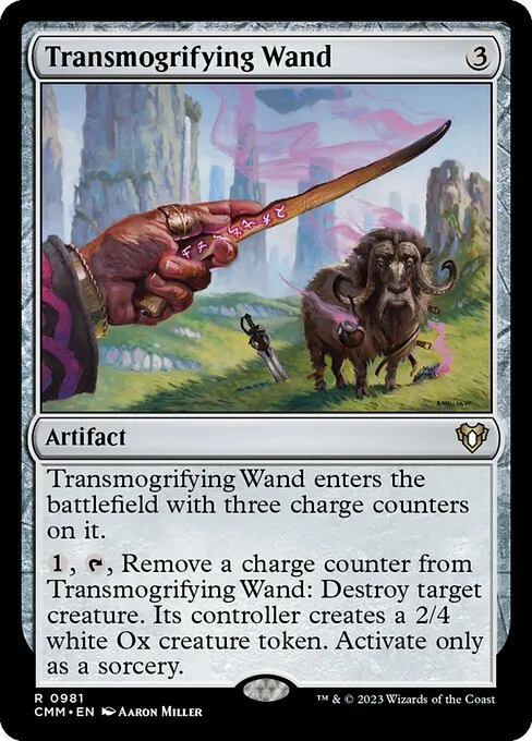 Transmogrifying Wand — Commander Masters
