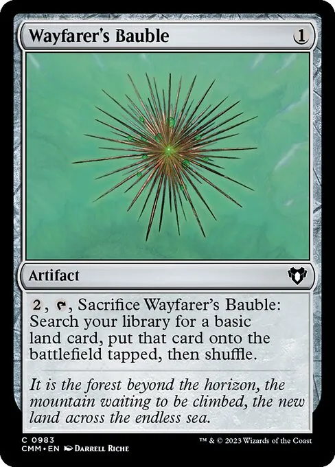 Wayfarer's Bauble — Commander Masters