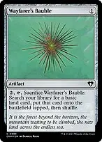 Wayfarer's Bauble — Commander Masters