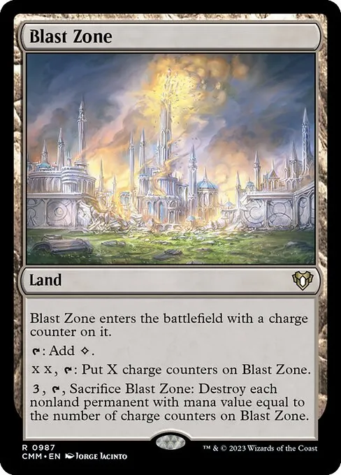 Blast Zone — Commander Masters