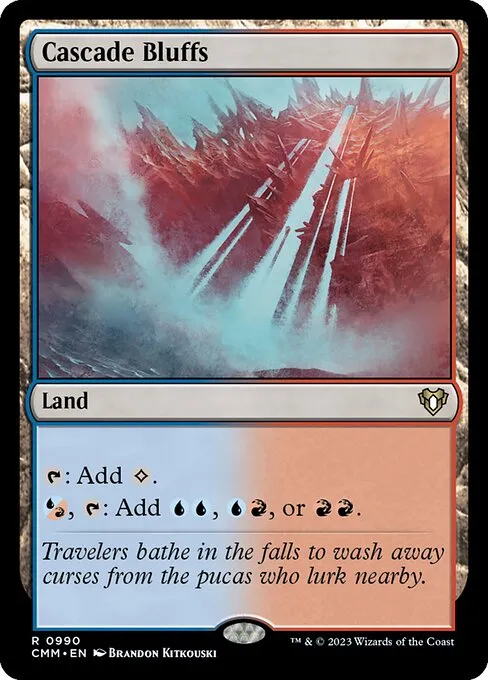 Cascade Bluffs — Commander Masters