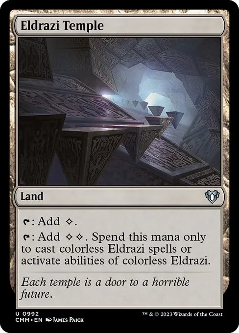 Eldrazi Temple — Commander Masters