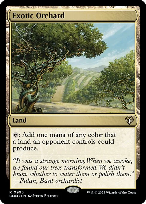 Exotic Orchard — Commander Masters