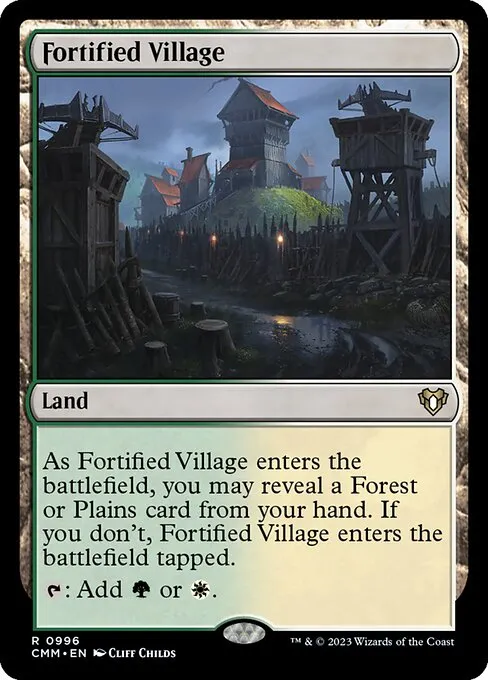 Fortified Village — Commander Masters
