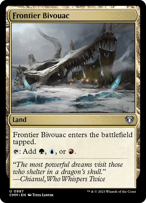 Frontier Bivouac — Commander Masters