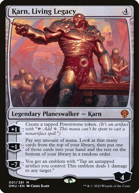 Karn, Living Legacy — Dominaria United