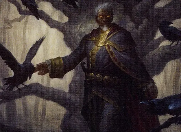 Art detail — The Raven Man