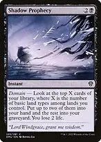 Shadow Prophecy — Dominaria United