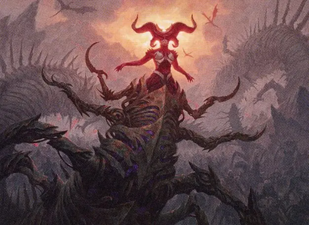 Art detail — Sheoldred, the Apocalypse