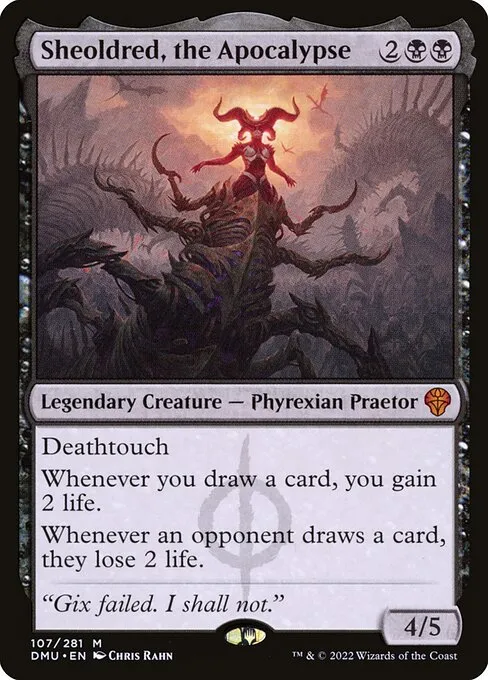 Sheoldred, the Apocalypse — Dominaria United