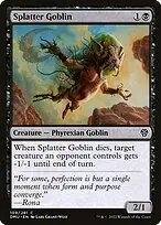 Splatter Goblin — Dominaria United