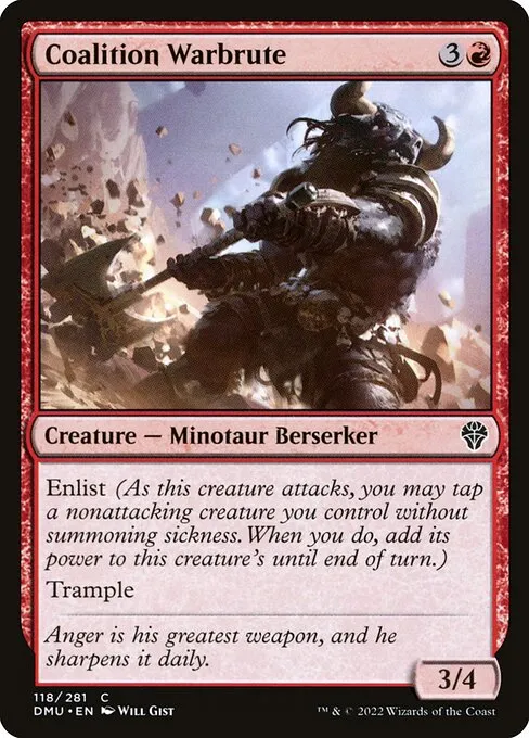 Coalition Warbrute — Dominaria United